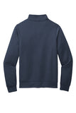 Long sleeve full-zip sweatshirt (without hoodie)
