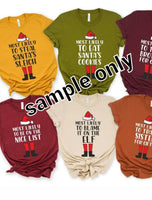 FAMILY AND FRIENDS "BUNDLE" SHIRTS (20 PACK)