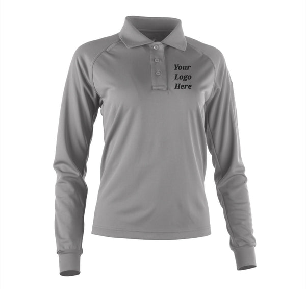 Women Long Sleeve Polo Shirt