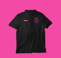 Breast Cancer Awareness FDC Officer Badge dri-fit Polo