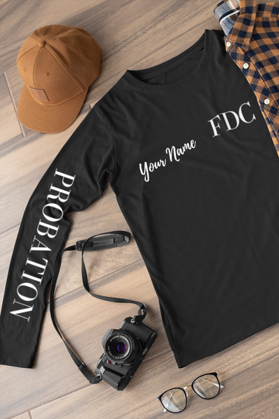 FDC Dri-fit long sleeve "women" V-Neck shirt