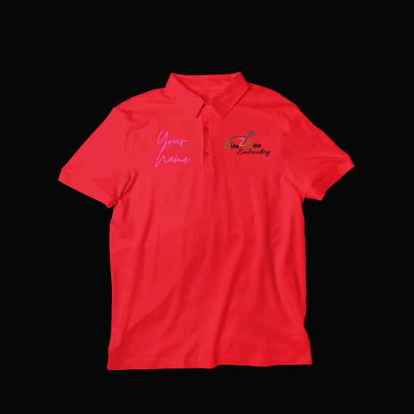 Embroidered Polo Dri-fit Short Sleeve (Unisex)