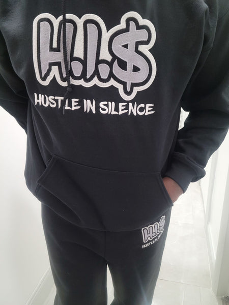 H.I.S HOODIE AND SWEATS SET (HUSTLE IN SILENCE)